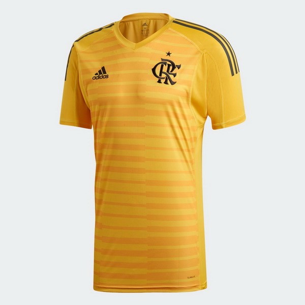 Camiseta Flamengo Portero 2018/19 Amarillo
